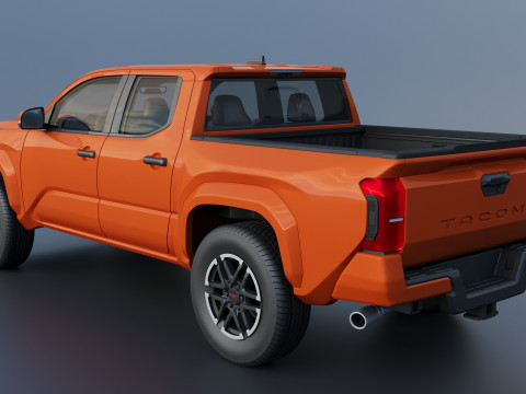Toyota Tacoma TRD Sport 2024 3D प्रिंट मॉडल