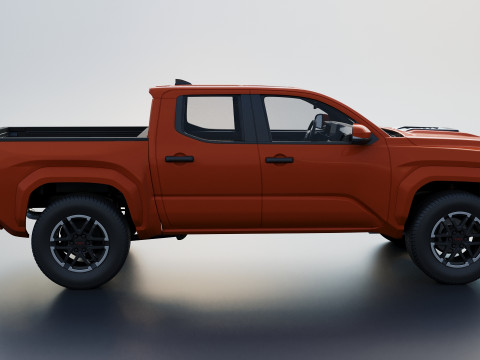 Toyota Tacoma TRD Sport 2024 3D प्रिंट मॉडल