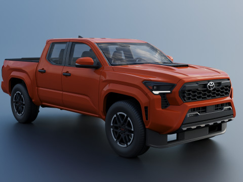 Toyota Tacoma TRD Sport 2024 3D प्रिंट मॉडल