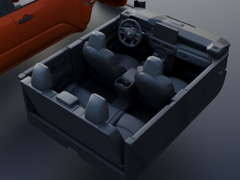 Toyota Tacoma TRD Sport 2024 3D प्रिंट मॉडल