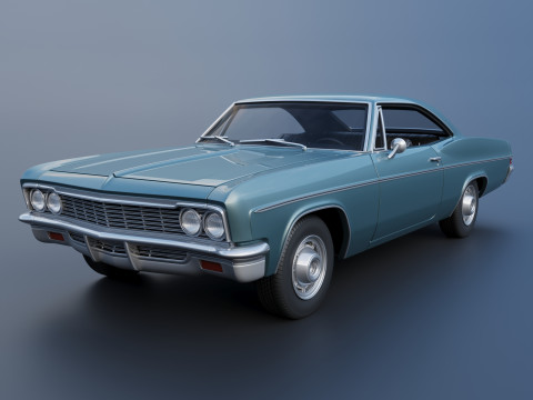 Chevrolet Impala 1966 3D प्रिंट मॉडल