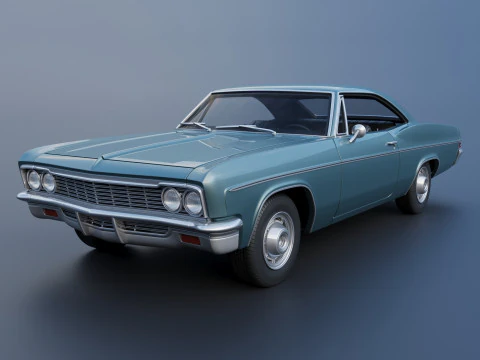 Chevrolet Impala 1966 Modelo de impresión 3D