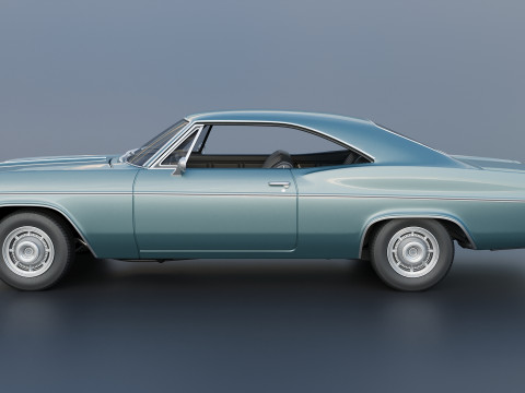 Chevrolet Impala 1966 3D Print Model