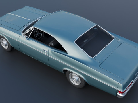 Chevrolet Impala 1966 3D Print Model