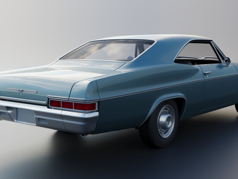 Chevrolet Impala 1966 3D Print Model