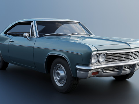 Chevrolet Impala 1966 3D Print Model