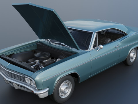 Chevrolet Impala 1966 3D Print Model