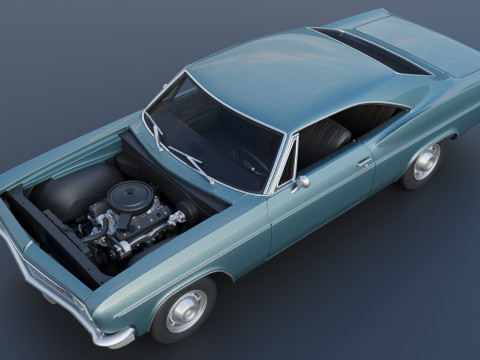 Chevrolet Impala 1966 3D Print Model