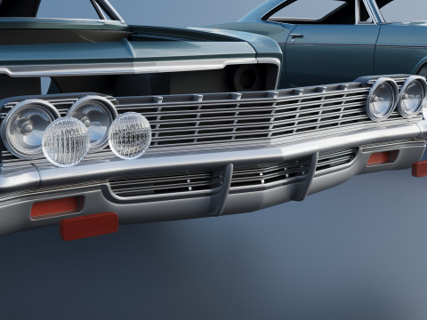 Chevrolet Impala 1966 3D Print Model