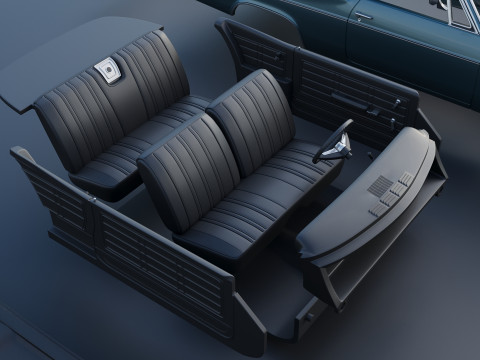 Chevrolet Impala 1966 3D Print Model