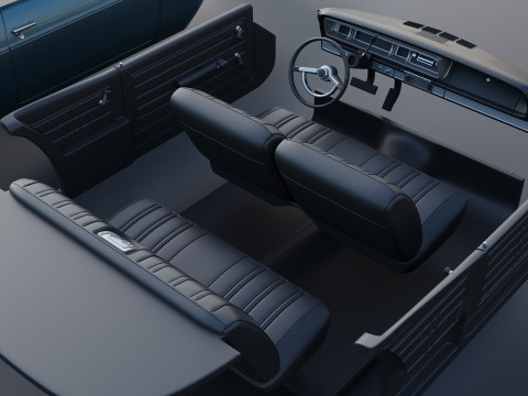 Chevrolet Impala 1966 3D Print Model