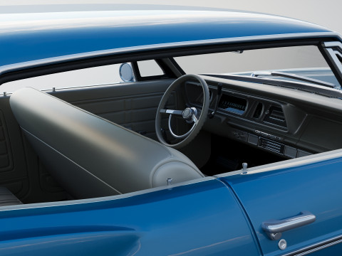 Chevrolet Impala 4-Door 1966 3D-printmodel