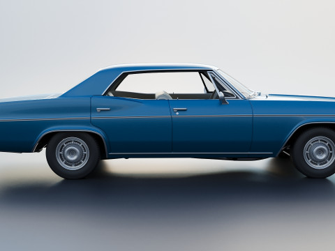 Chevrolet Impala 4-Door 1966 3D-printmodel