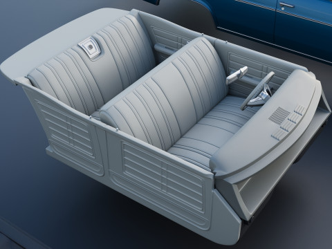 Chevrolet Impala 4-Door 1966 3D-printmodel