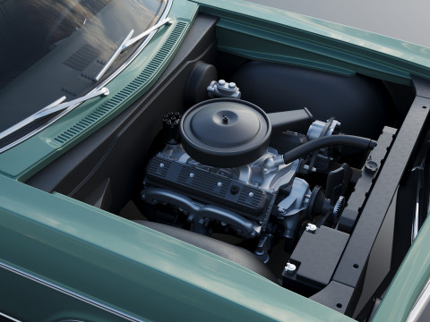 Chevrolet Impala Wagon 1966 3D 프린트 모델