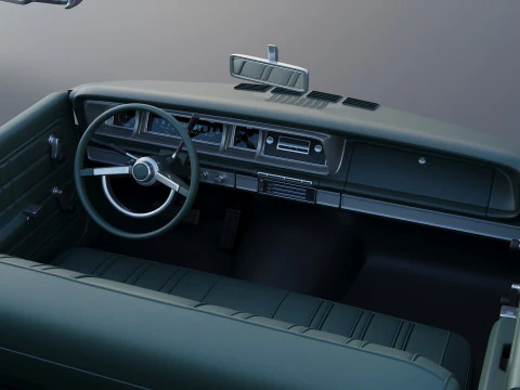 Chevrolet Impala Wagon 1966 3D Print Model