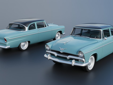 Plymouth Belvedere 1955 3D Принт Модель