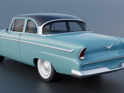 Plymouth Belvedere 1955 3D Принт Модель