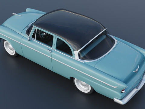 Plymouth Belvedere 1955 3D Принт Модель