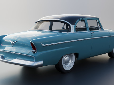 Plymouth Belvedere 1955 3D Принт Модель
