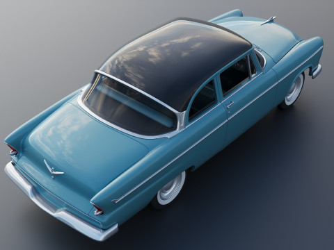 Plymouth Belvedere 1955 3D Принт Модель