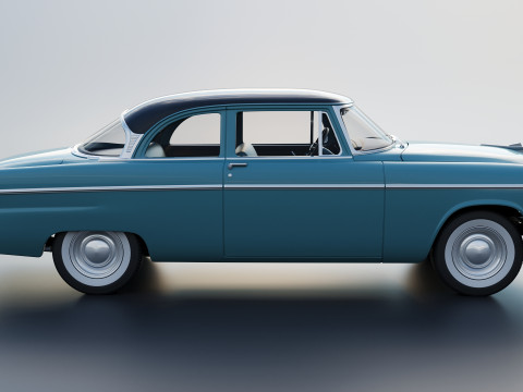Plymouth Belvedere 1955 3D Принт Модель