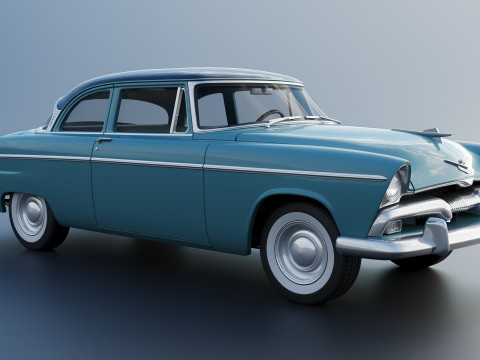 Plymouth Belvedere 1955 3D Принт Модель