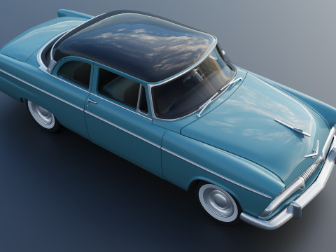 Plymouth Belvedere 1955 3D Принт Модель