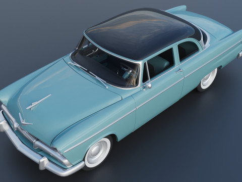 Plymouth Belvedere 1955 3D Принт Модель