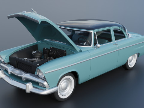 Plymouth Belvedere 1955 3D Принт Модель
