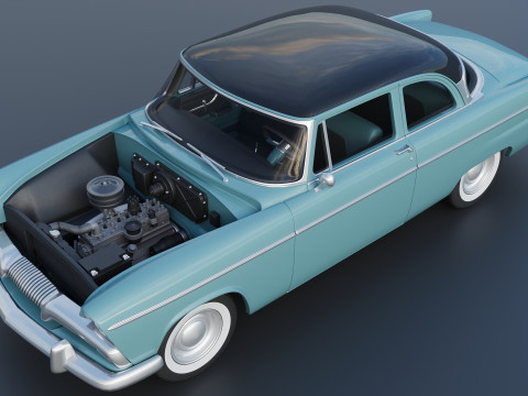Plymouth Belvedere 1955 3D Принт Модель