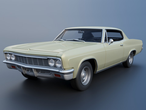 Chevrolet Caprice 1966 3D Print Model