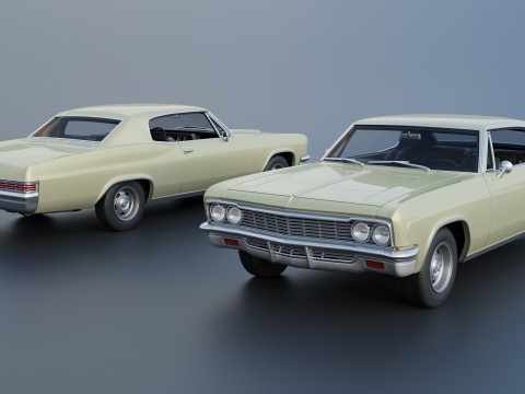 Chevrolet Caprice 1966 3Dプリントモデル