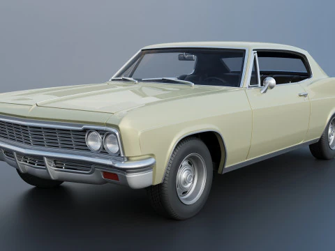 Chevrolet Caprice 1966 3D Print Model