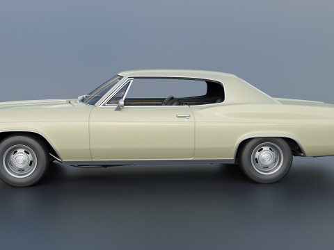 Chevrolet Caprice 1966 3Dプリントモデル