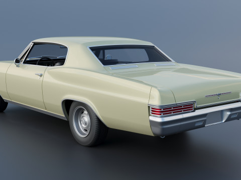 Chevrolet Caprice 1966 3Dプリントモデル