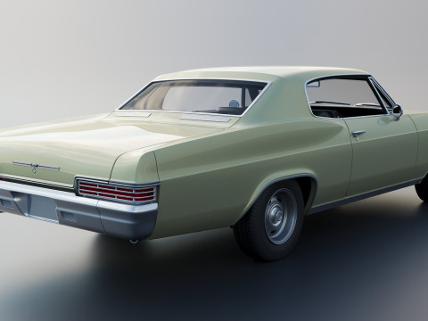 Chevrolet Caprice 1966 3Dプリントモデル