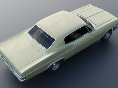 Chevrolet Caprice 1966 3Dプリントモデル