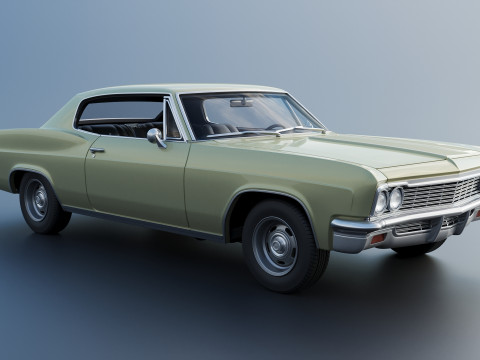 Chevrolet Caprice 1966 3Dプリントモデル