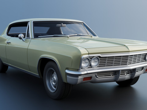 Chevrolet Caprice 1966 3Dプリントモデル