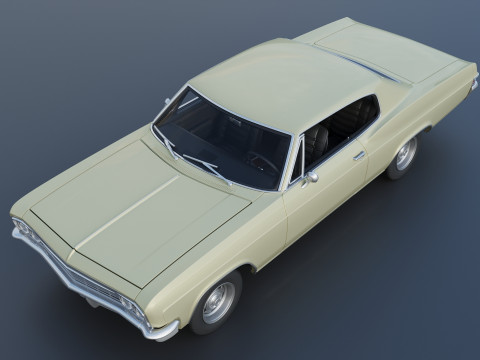 Chevrolet Caprice 1966 3Dプリントモデル