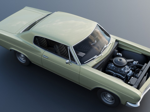 Chevrolet Caprice 1966 3Dプリントモデル