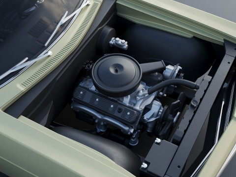 Chevrolet Caprice 1966 3Dプリントモデル