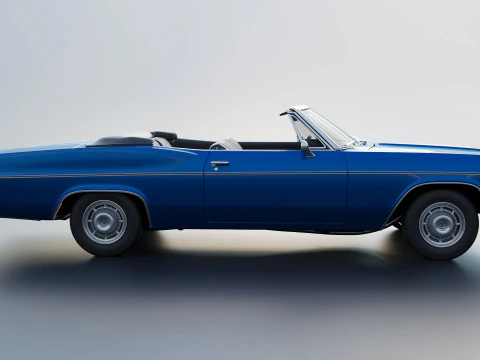 Chevrolet Impala Convertible 1966 3D Print Model