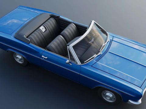 Chevrolet Impala Convertible 1966 3D Print Model