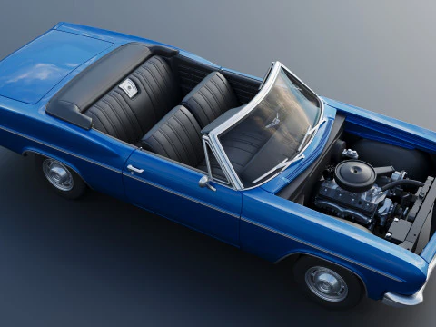 Chevrolet Impala Convertible 1966 3D Print Model