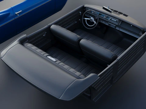 Chevrolet Impala Convertible 1966 3D Print Model