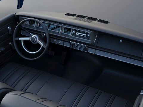 Chevrolet Impala Convertible 1966 3D Print Model