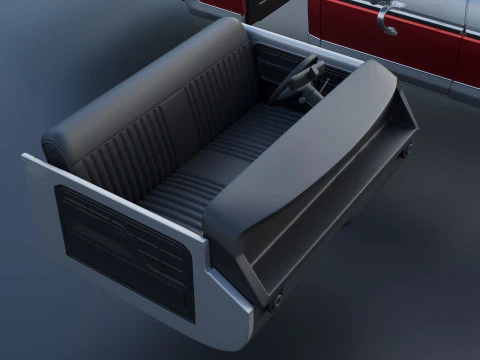Pickup Truck F-150 1978 3D Print Model