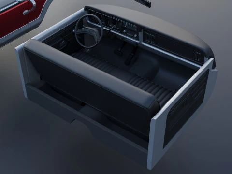 Pickup Truck F-150 1978 3D Print Model